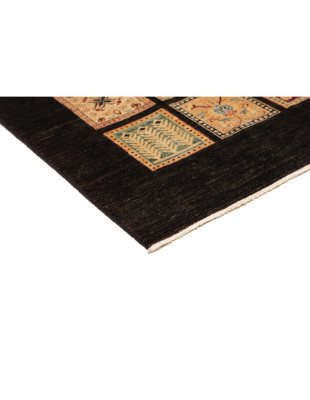 Tappeto Bakhtiyar Pakistan 123x186 Marrone Scur