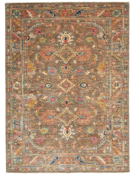 Tappeto Zigler Fine Pakistan 147x204 Marrone Pe