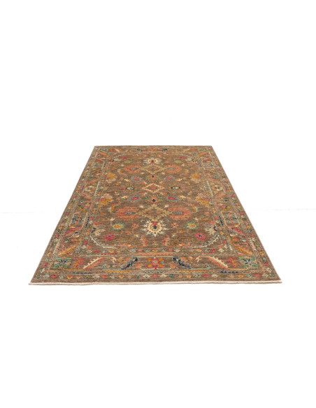 Tappeto Zigler Fine Pakistan 147x204 Marrone Pe