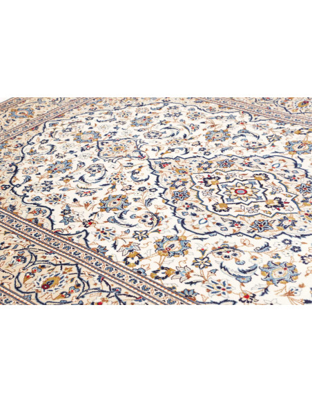 Kashan 196x295 Cm Kashan, Persia, Lana Cardata A Mano