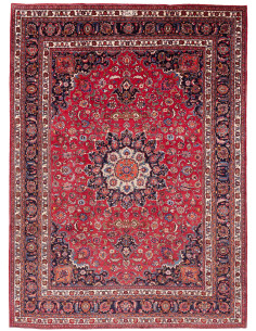 Mashad 248x340 Cm Mashad Persia Hand-carded Wool Cotton