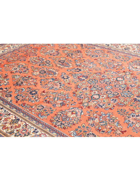 Sarough 196x310 Cm Sarough, Persia, Hand-carded Wool warp: