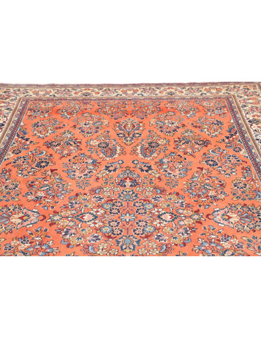 Sarough 196x310 Cm Sarough, Persia, Hand-carded Wool warp: