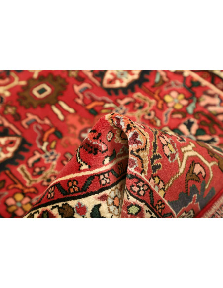 Tappeto Hamadan Persia marrone giallo 100x140