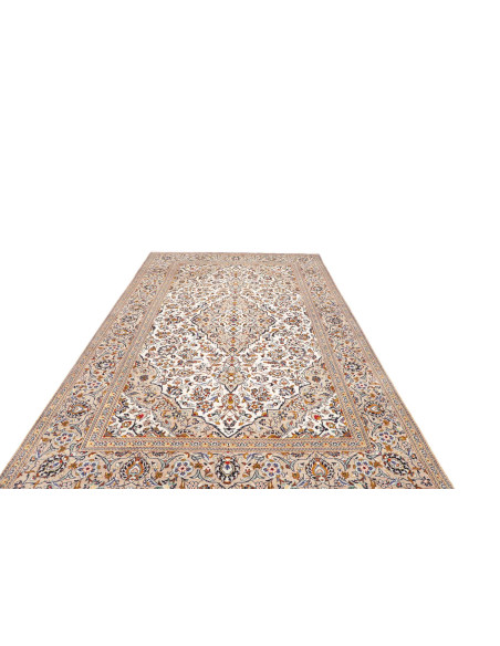 Kashan 192x305 Cm Kashan, Persia, Hand-carded Wool warp: