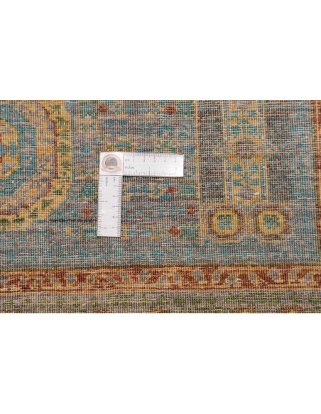 Tappeto Mamlouk Pakistan 100x146 Verde Salvia B