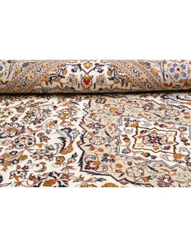 Kashan 192x305 Cm Kashan, Persia, Hand-carded Wool warp: