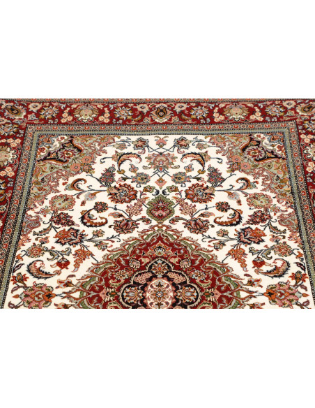 Ilaam 106x158 Cm Ilaam, Persia, Lana E Seta Su Cotone,