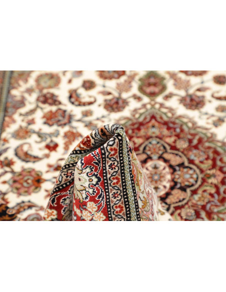 Ilaam 106x158 Cm Ilaam, Persia, Lana E Seta Su Cotone,