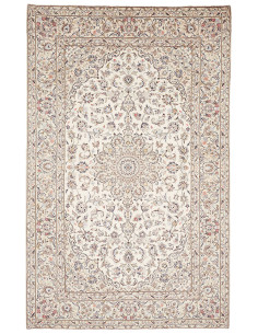 Kashan 194x306 Cm Kashan Persia Hand-carded Wool cotton