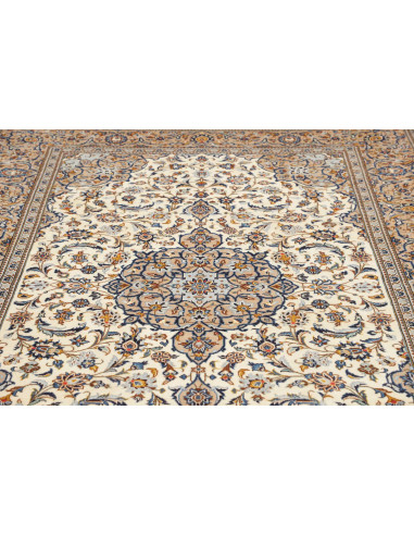 Kashan 195x292 Cm Kashan, Persia, Hand-carded Wool warp: