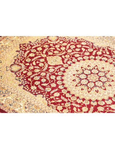 Ghom Silk 97x149 Cm Ghom Silk, Persia, 100% Silk warp: