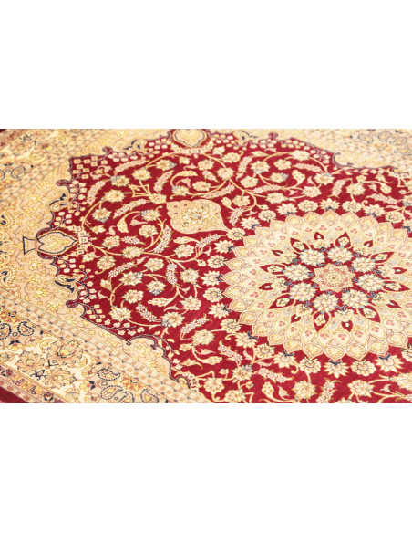Ghom Silk 97x149 Cm Ghom Silk, Persia, 100% Silk warp: