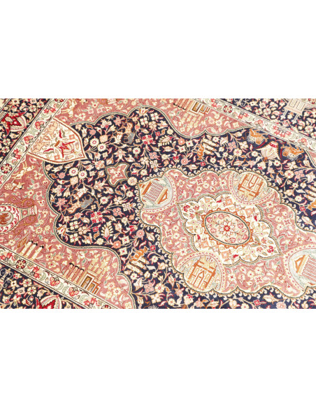 Ghom Seta 81x121 Cm Ghom Seta, Persia, 100% Seta,