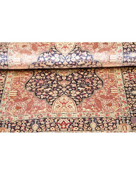 Ghom Seta 81x121 Cm Ghom Seta, Persia, 100% Seta,