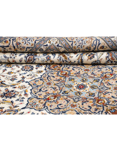 Kashan 250x353 Cm Kashan Persia Hand-carded Wool