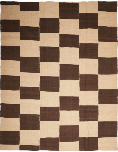 Kilim Kavir 222x285 Cm Kilim Kavir Persia Hand-carded Wool
