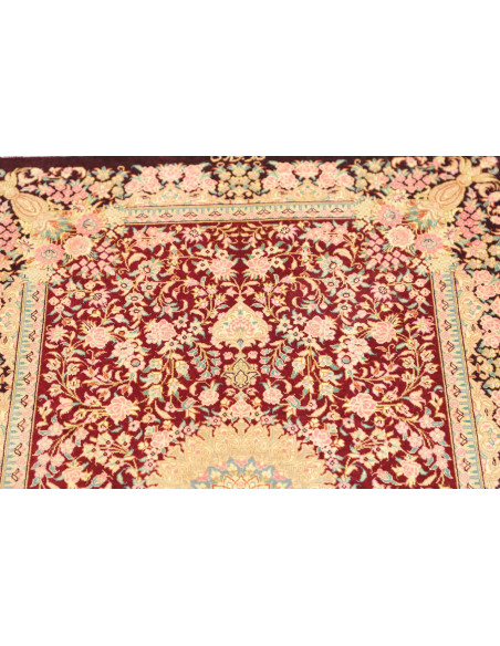 Ghom Silk 59x89 Cm Ghom Silk, Persia, 100% Silk,