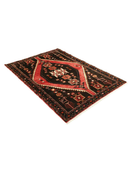 Rug Hamadan Persia red brown 118x173