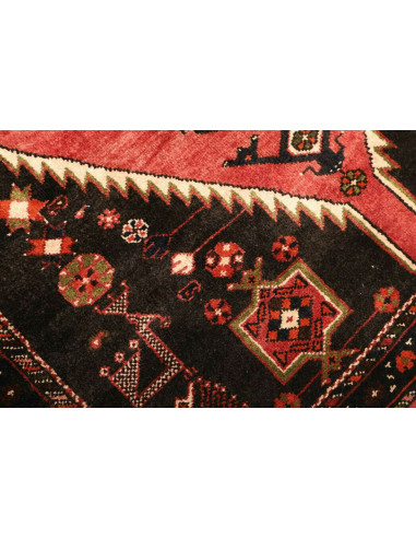 Rug Hamadan Persia red brown 118x173