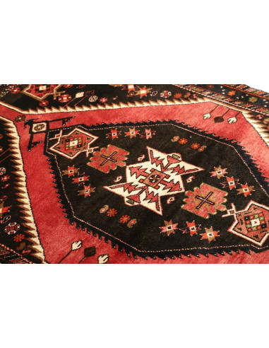 Rug Hamadan Persia red brown 118x173