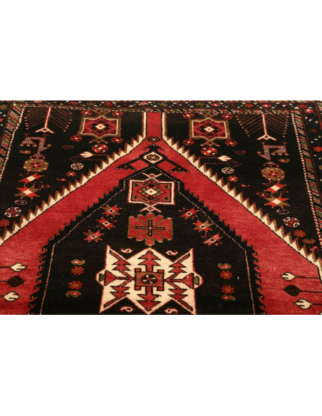 Rug Hamadan Persia red brown 118x173