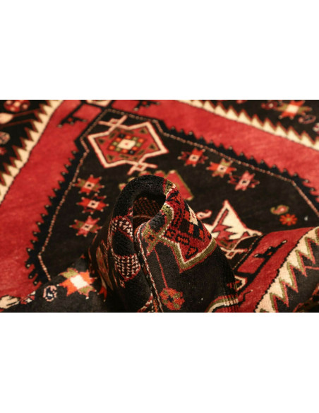 Rug Hamadan Persia red brown 118x173