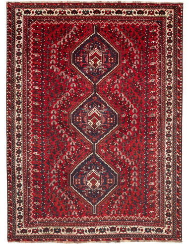 Shiraz 220x303 Cm Shiraz Persia Hand-carded Wool Cotton