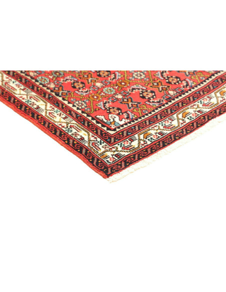 Tappeto Hamadan Persia marrone blu 101x150