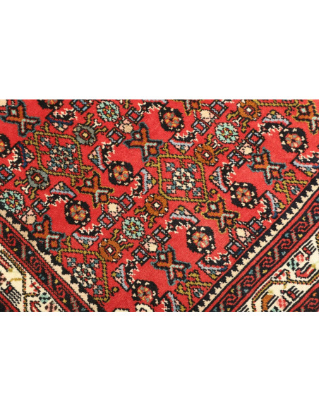 Tappeto Hamadan Persia marrone blu 101x150