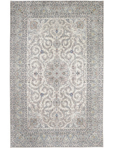 Kashan 334x532 Cm Kashan, Persia, Lana Cardata A Mano