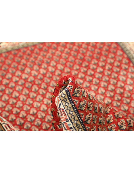 Rug Hamadan Persia brown yellow 110x150