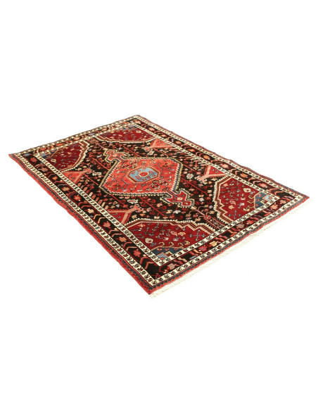 Rug Hamadan Persia grey yellow 114x165