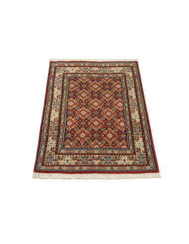 Moud 55x90 Cm Moud, Persia, Lana Cardata A Mano,