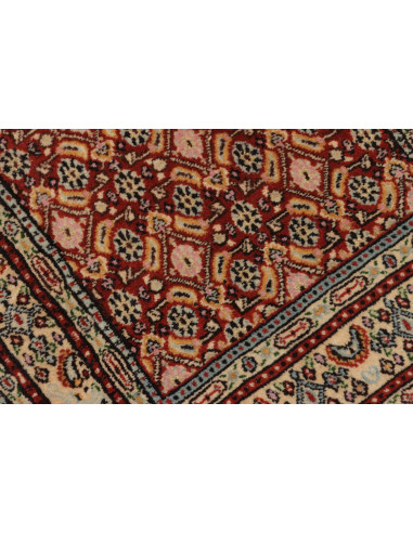 Moud 55x90 Cm Moud, Persia, Lana Cardata A Mano,
