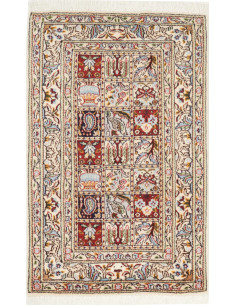 Moud 57x88 Cm Moud Persia Material: Hand-carded Wool warp: