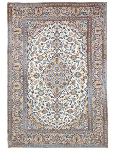 Kashan 195x295 Cm Kashan, Persia, Hand-carded Wool, Cotton