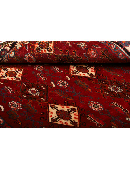 Shiraz 158x258 Cm Shiraz, Persia, Hand-carded Wool warp: