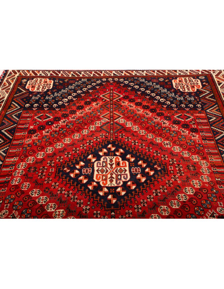 Shiraz 170x280 Cm Shiraz, Persia, Hand-carded Wool warp: