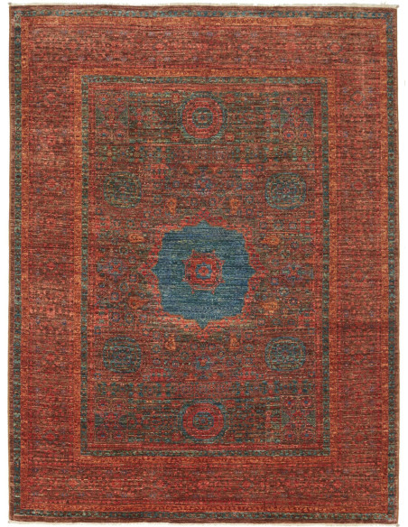 Rug Mamlouk Pakistan 152x200 Terracotta Red Pet