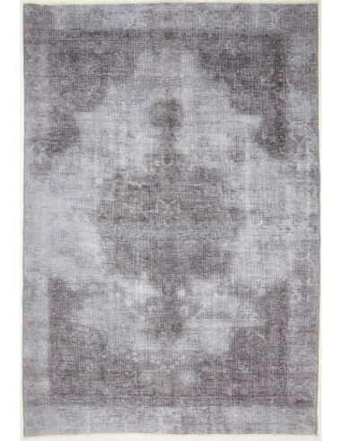 Vintage 187x273 Cm Vintage Persia Lana Cardata A Mano Ordito
