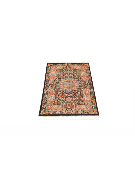 Rug Ghom Silk Persia 58x90 Dark Multicolor