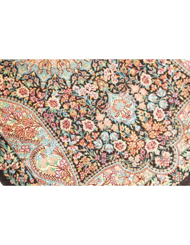 Rug Ghom Silk Persia 58x90 Dark Multicolor