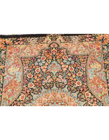 Rug Ghom Silk Persia 58x90 Dark Multicolor