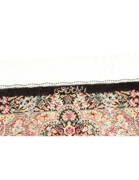 Rug Ghom Silk Persia 58x90 Dark Multicolor