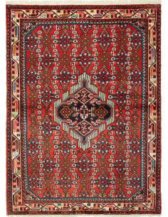108x148 Cm Persian Rug Qashqai Type, Persia, Wool warp: