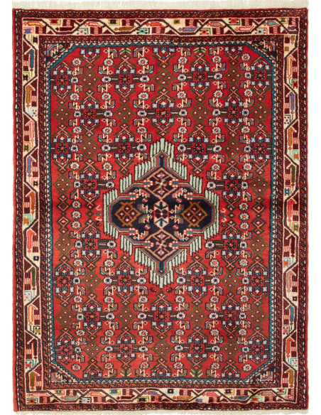 108x148 Cm Tappeto Persiano Tipo Qashqai, Persia, Lana