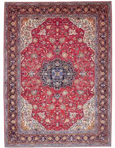 Sarough 264x360 Cm Sarough, Persia, Hand-carded Wool warp: