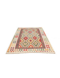 Kilim 153x210 Cm Kilim, Afghanistan, Hand-carded Wool (warp: 2