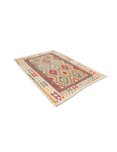 Kilim 153x210 Cm Kilim, Afghanistan, Hand-carded Wool (warp: